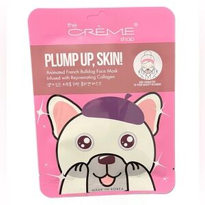 The Crème Shop Pink Bulldog Skincare Mask